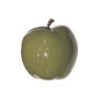 Mela artificiale LINSHUO, verde-grigio lucido, 14 cm