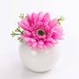Gerbera artificiale IMINA, rosa-lilla, 12cm, Ø15cm