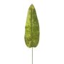 Foglia di banano in velluto AOXUE, verde, 70 cm