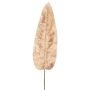 Foglia di banano in velluto AOXUE, rosa, 70 cm
