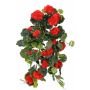 Geranio artificiale ANTON su stelo, rosso, 65cm, Ø5-8cm