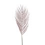 Foglia di palma areca artificiale RYLAN con glitter, rosa, 90 cm