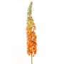 Candela artificiale SELINA, arancione, 130 cm, Ø 9 cm