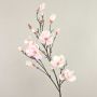 Ramo di magnolie finte YONA, bianco-rosa, 130cm