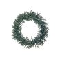 Corona artificiale di abete picea NARANTA, LED, verde, Ø85cm