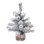 Abete artificiale CHAWAI, innevato, 20cm