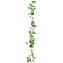 Ghirlanda decorativa zucca ADIRANA con frutti, verde-giallo, 180 cm