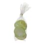Pezzi di cipolla artificiale AULIKA, 3 pezzi, bianco-verde, 4x4cm