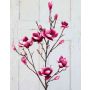 Ramo di magnolie finte YONA, rosa-fucsia, 130cm