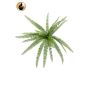 Pianta artificiale felce spada DREGON su bastone, difficilmente infiammabile, verde, 60 cm