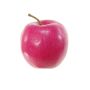 Mela decorativa HENNY, rosa-rosso, 8,5cm, Ø8cm