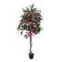 Buganville di plastica BANU, tronchi veri, fiori, fucsia, 150cm
