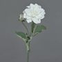 Ramo di fiori artificiali Dalia GINGER, Eco Collection, bianco-lilla, 60 cm, Ø 10 cm