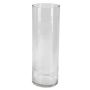 Vaso da fiori cilindrico SANSA OCEAN, vetro, trasparente, 30 cm, Ø 10 cm