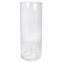 Vaso per fiori SANYA OCEAN, vetro, cilindrico, trasparente, 50 cm, Ø 19 cm