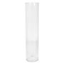 Vaso per fiori SANYA OCEAN, vetro, cilindrico, trasparente, 40 cm, Ø 9 cm