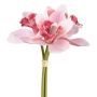Mazzo di fiori artificiali orchidea Cymbidium VOTEM, rosa, 25 cm