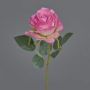 Rosa artificiale SIMONY, rosa-fucsia, 45cm, Ø8cm