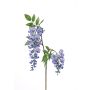 Ramo di glicine sintetico NEZUMI, con fiori, blu, 105cm