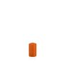 Candela per lanterna MAEVA, a colonna, arancione, 10cm, Ø5cm, 23h - Made in Germany