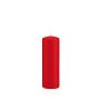 Candela per lanterna MAEVA, a colonna, rossa, 15cm, Ø5cm, 37h - Made in Germany