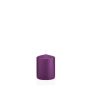 Candela per lanterna MAEVA, a colonna, viola, 8cm, Ø6cm, 29h - Made in Germany