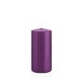 Candela per lanterna MAEVA, a colonna, viola, 15cm, Ø7cm, 63h - Made in Germany