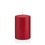 Candela per lanterna MAEVA, a colonna, rosso scuro, 15cm, Ø10cm, 113h - Made in Germany