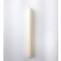 Candela da tavolo CHARLOTTE, crema, 18,5cm, Ø2,1cm, 6,5h - Made in Germany