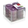 Piccole candele ASTRID con profumo, Lovely Lavender, 12 pezzi, viola, 1,6cm, Ø3,7cm, 4h