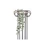 Edera pensile artificiale JOHANNES su stelo, verde-bianco, 70cm