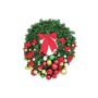 Corona d'abete di plastica ANNIE, decorata, multicolore, Ø90cm