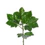 Ramo con foglie di ocra artificiale JOANNIS, zona trasversale, verde, 70cm