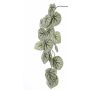 Ramo di begonia rex artificiale KATRICE, verde-grigio, 110cm