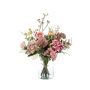 Mazzo di fiori artificiale FEME, rosa-verde, 65cm, Ø40cm