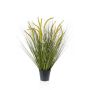 Erba di coda di volpe artificiale CAREL con pannocchie, verde, 70cm
