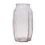 Vaso da tavolo piccolo in vetro AMORY, trasparente, 22 cm, Ø12 cm