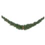 Ghirlanda di abete artificiale ALFRED, zona trasversale, diff. infiammabile, 180cm