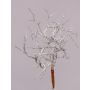 Corallo artificiale SPUNKY su stelo, con brillantini, argento, 20cm