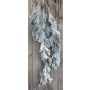 Abete artificiale pensile YUNIS su stelo, innevato, 85cm