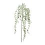 Ramo artificiale di cedro VOLDEN con pigne, congelato, bianco-verde, 130 cm