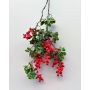 Ramo di mele artificiali WARUNA con bacche di rosa canina, rosso, 85 cm