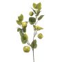 Ramo finto di mela NICOLETTA con frutti, verde, 85 cm