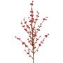 Ramo di agrifoglio artificiale HIKERNA con bacche, rosso, 90 cm