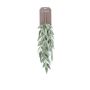 Eucalipto artificiale TRIWEN su bastone, pendente, verde-grigio, 75 cm