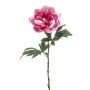 Fiore artificiale peonia TWOLER, rosa, 55 cm