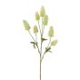 Ramo artificiale trifoglio bianco TREVLA con fiori, verde, 55 cm