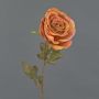 Rosa artificiale NAJMA, arancione, 65cm, Ø11cm