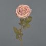 Rosa artificiale NAJMA, rosa antico, 65cm, Ø11cm