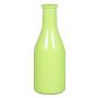 Bottiglia decorativa ANYA, vetro, verde chiaro, 18cm, Ø6,5cm
